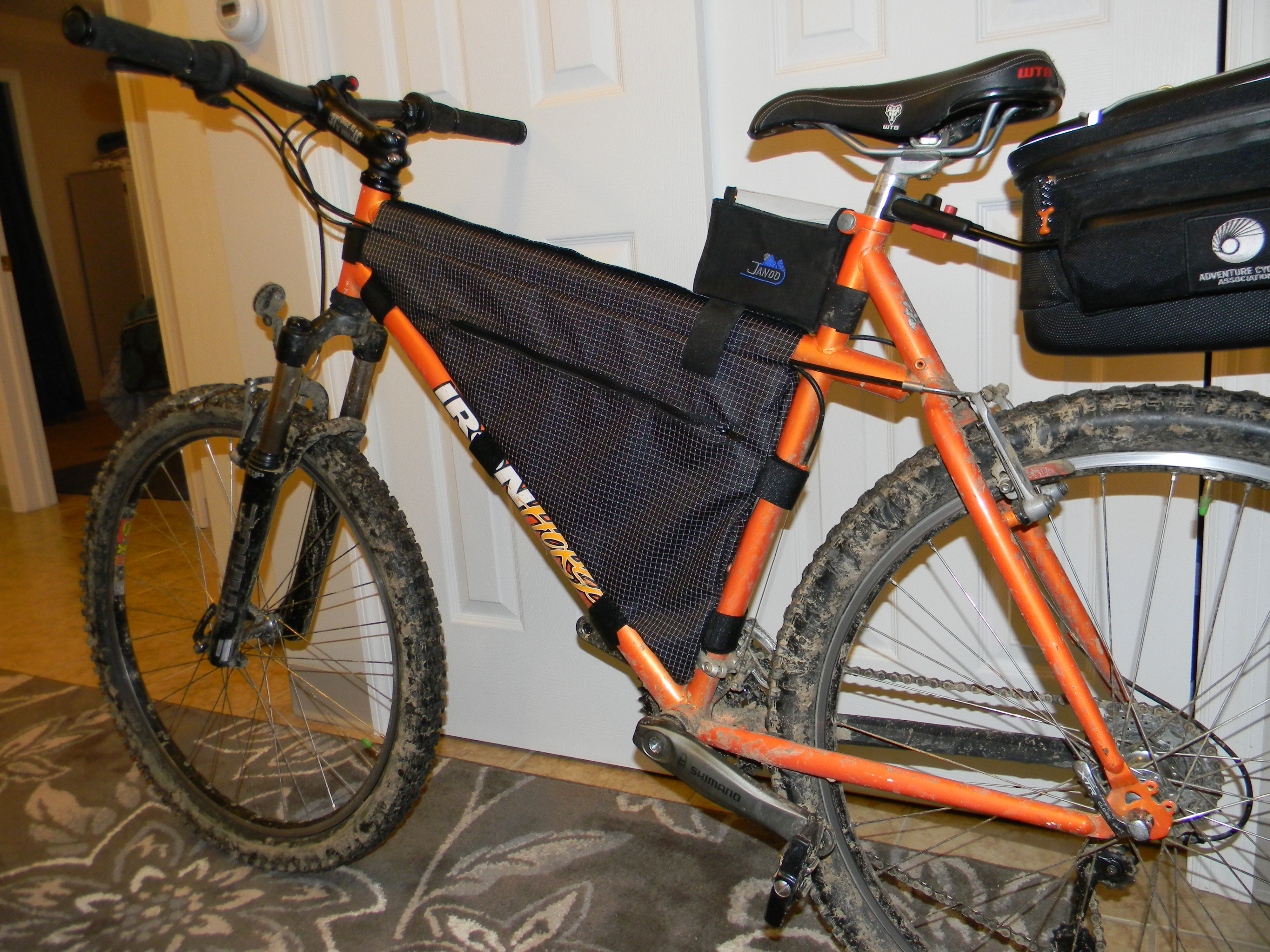 diy bike frame bag